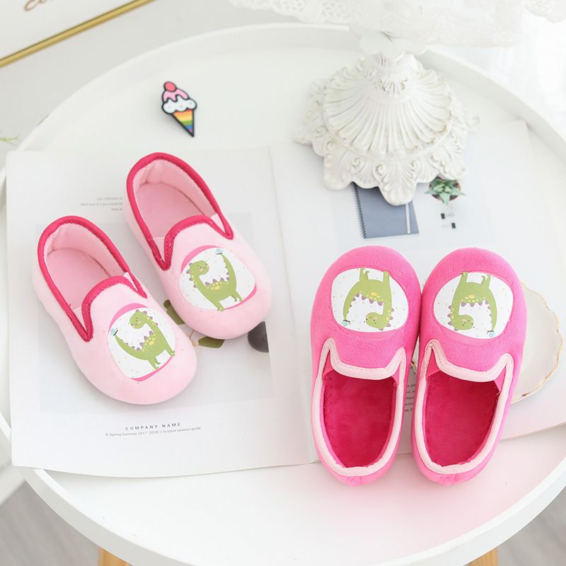 Spring & Fall K-style Anti-Slip Heel Indoor Girls' Slipper_voghion.com