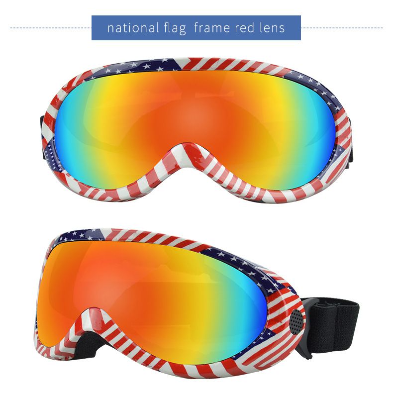 Adult single-layer ski with REVO coating for UV protection and snow blind skiing goggles_voghion.com