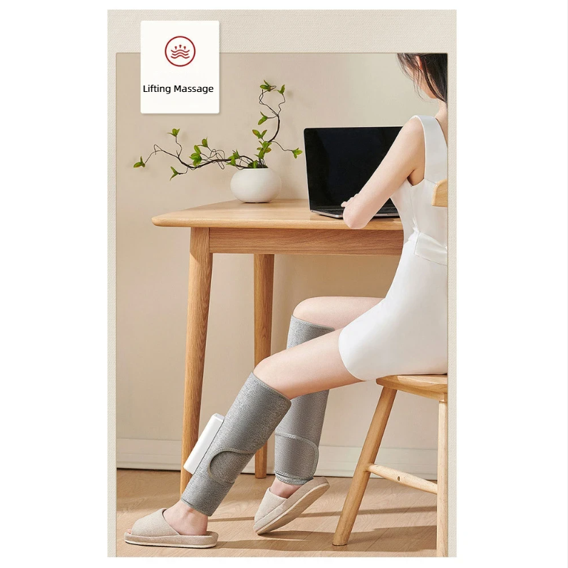 Elektrische Beinheizung mit Meridianmassage, vollautomatische Luftdruckmassage zur Wadenmassage für Männer und Frauen_voghion.com