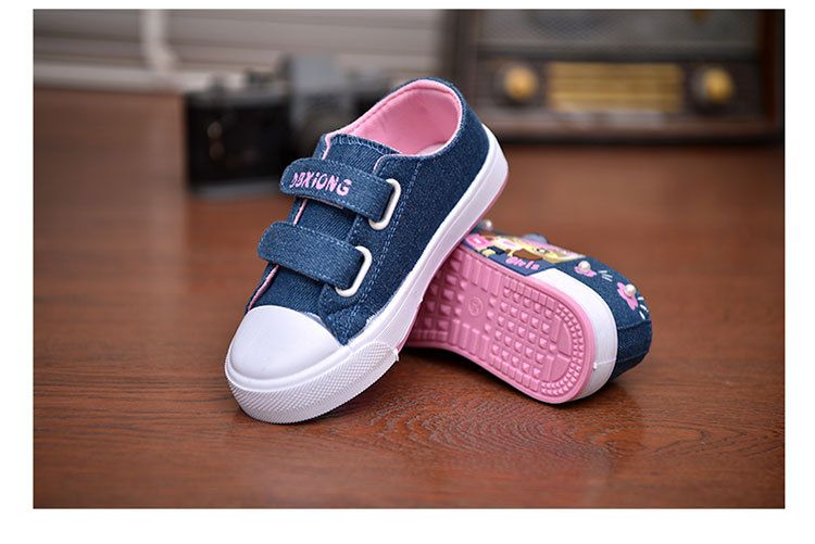 Scarpe da corsa sportive casuali per bambini, in tela, con fondo morbido, alla moda, antiscivolo, traspiranti, per neonati e bambini piccoli_voghion.com