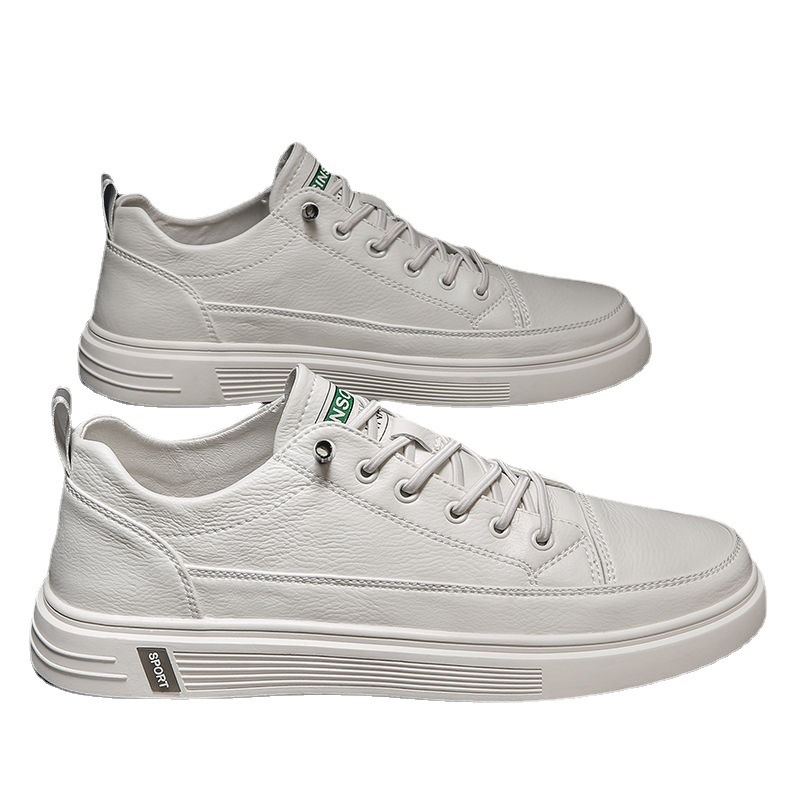 Scarpe da cricket per uomo, traspiranti e alla moda in estate, casual alla moda, superficie in pelle versatile, impermeabili piccole_voghion.com