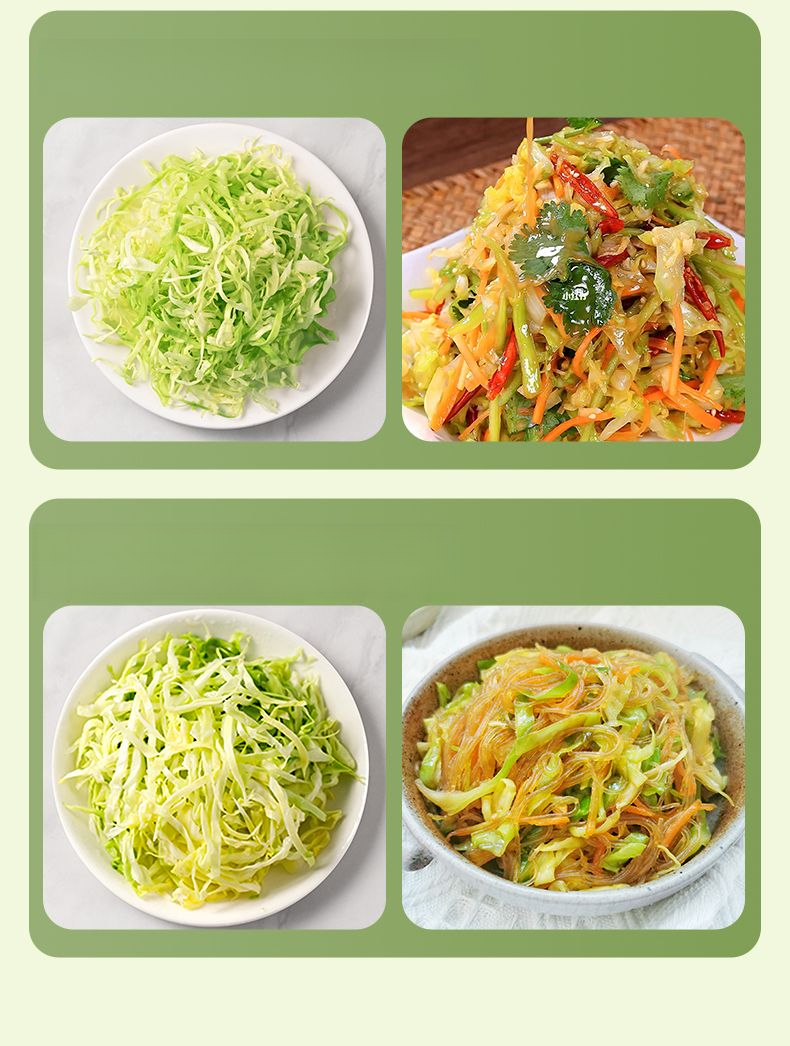 Shredder Ultra-fine Salad Purple Cabbage Slicer Multi-functional Vegetable Cutter Slicing Tool_voghion.com