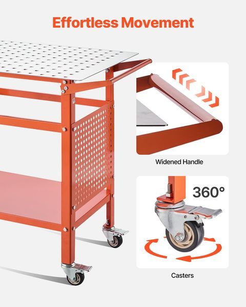 Welding Table 40'x24' Welding Workbench Table With 800LBS Static Weight Capacity_voghion.com