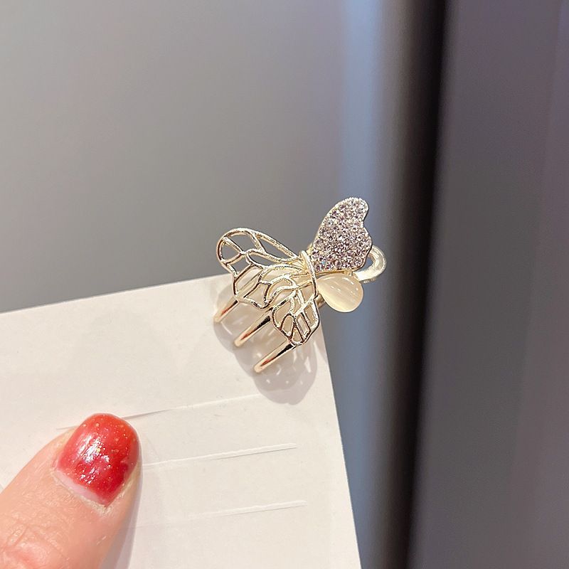 Premium Touch Butterfly Hajcsat Super Fairy Mini markolat Homlok törött haj frufru kis klip oldalsó cápa klip fejrész_voghion.com