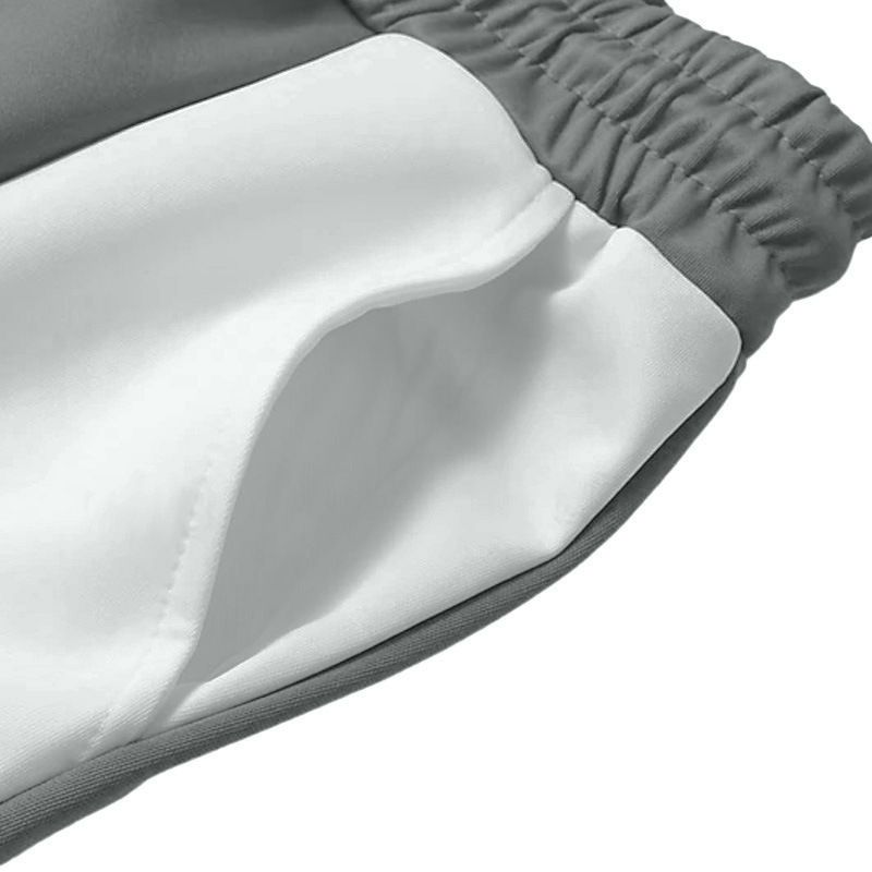 Lässige, sportliche Jogginghose für Herren – lockere Passform, atmungsaktiv und schnelltrocknend mit Farbblockdesign zum Laufen, fürs Fitnessstudio und den Alltag_voghion.com