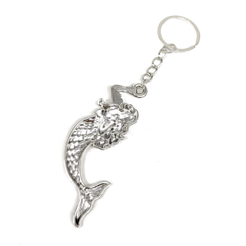 Alloy Mermaid Keychain Fashion Pendant Keyring Car and Bag Decoration Hanger_voghion.com