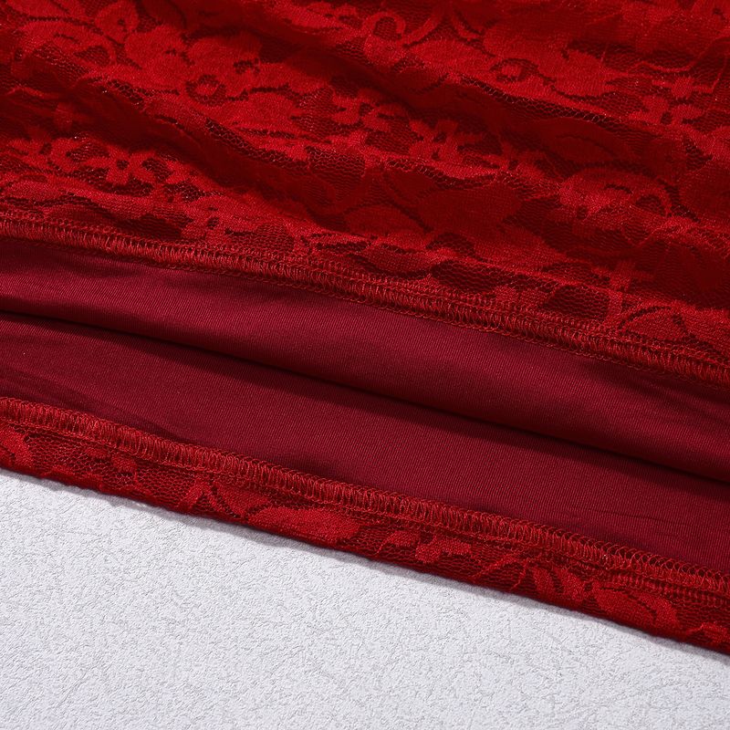 Robe moulante sensuelle en dentelle et plumes pour femme – Design ajouré séduisant (S-XL)_voghion.com