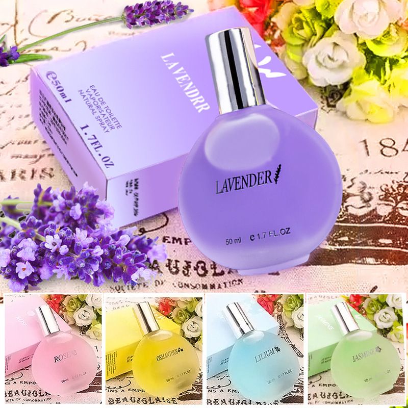 Lavender Flower 50ml For Men And Women Persistent Fresh Light Osmanthus Lily Rose Fragrance Perfume_voghion.com