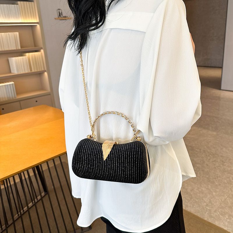 Handbag Trendy Crossbody Party Fashion Shoulder Chain Exquisite Simple Lock Women's Bag_voghion.com