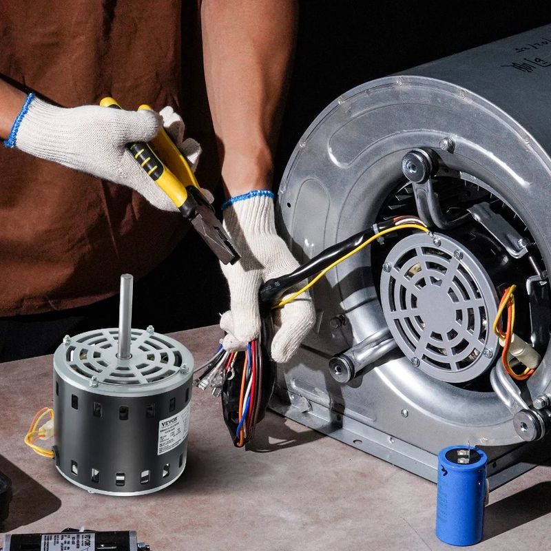 Soffiante di lunghezza 3,4 + 48 2,7 Ampere 2 HP 1075 giri/min Telaio 1 Motore 5 CW 450 V Velocità 230 V Rotazione antioraria Fornace 208 Condensatore dell'albero 7,5 μF_voghion.com