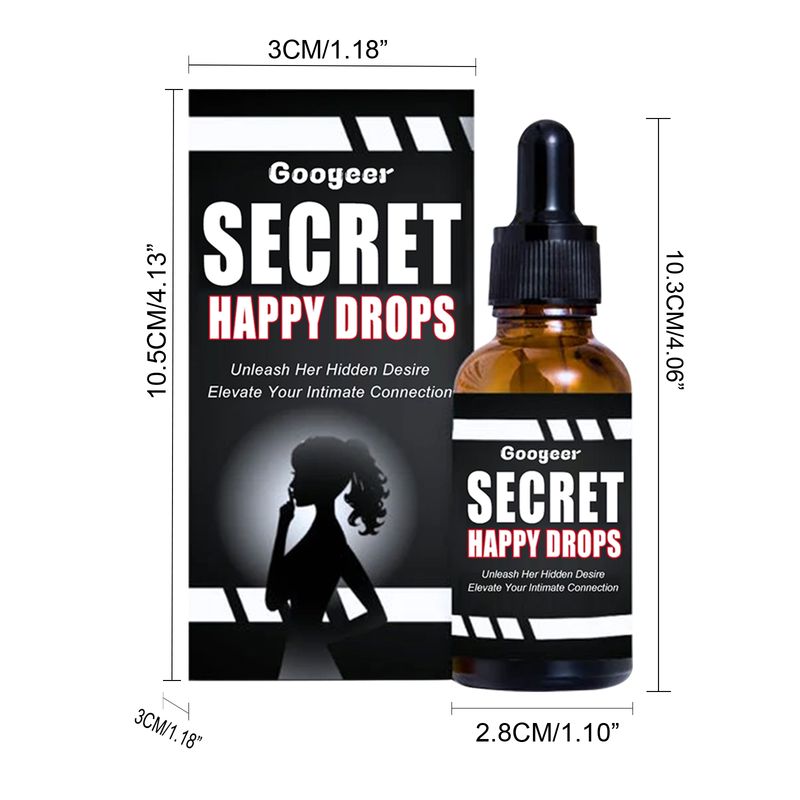 Gocce per la cura del corpo Googeer, forza e vitalità del corpo, felicità segreta, gocce per il piacere di corpo e mente_voghion.com