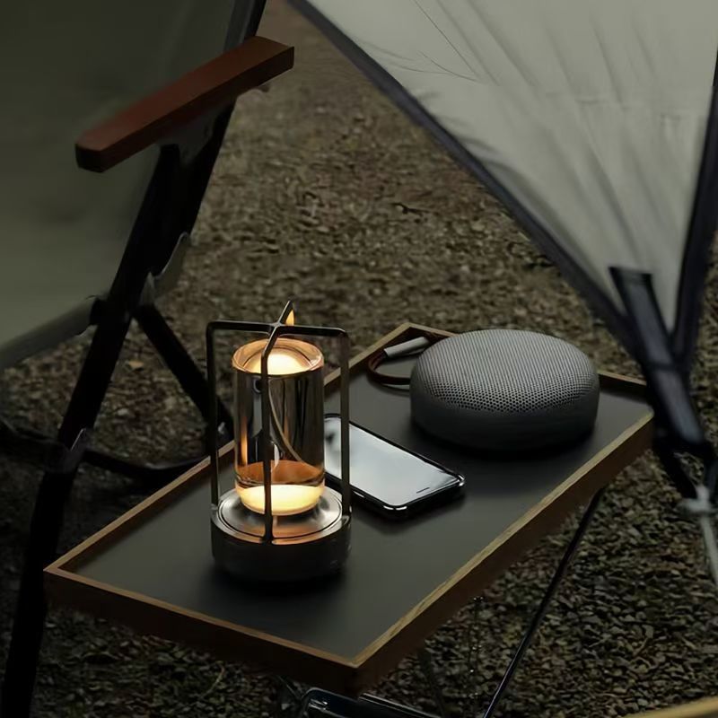 Outdoor Camping Lights, Bar, Dining Table, Desktop Atmosphere Bedroom Night Light, Bedside Charging Bar Table Lamp_voghion.com