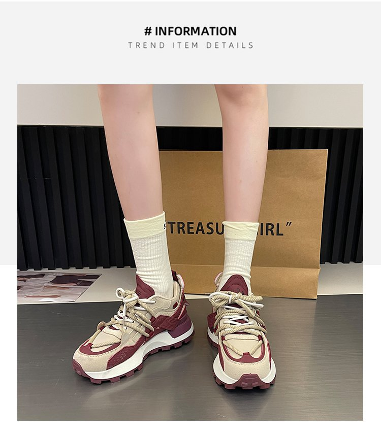 Forrest Gump Schuhe für Damen 2024 neue Herbst-Damenschuhe vielseitige, fußzeigende trendige Street-Casual-Sportschuhe für Damen_voghion.com