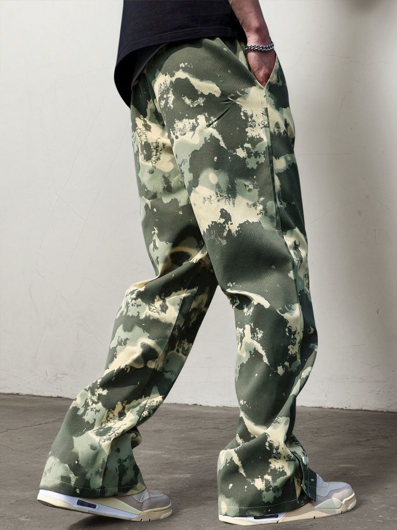 Men's Camouflage Sweatpants Casual Street Style Sportswear Lightweight Polyester Casual Style_voghion.com