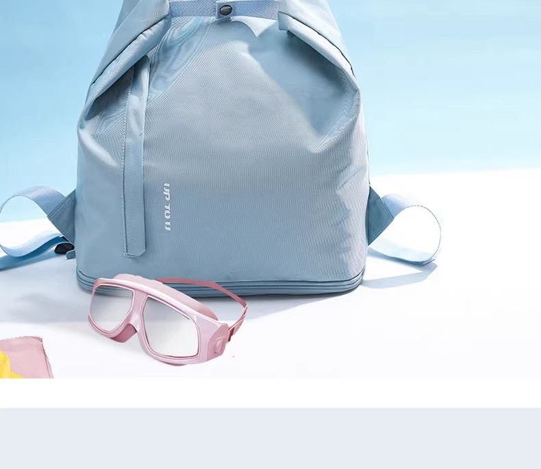 Swimming Storage Bag Dry Wet Separation Waterproof Large Capacity Sports Fitness Unisex Beach Portable Swimwear Backpack_voghion.com