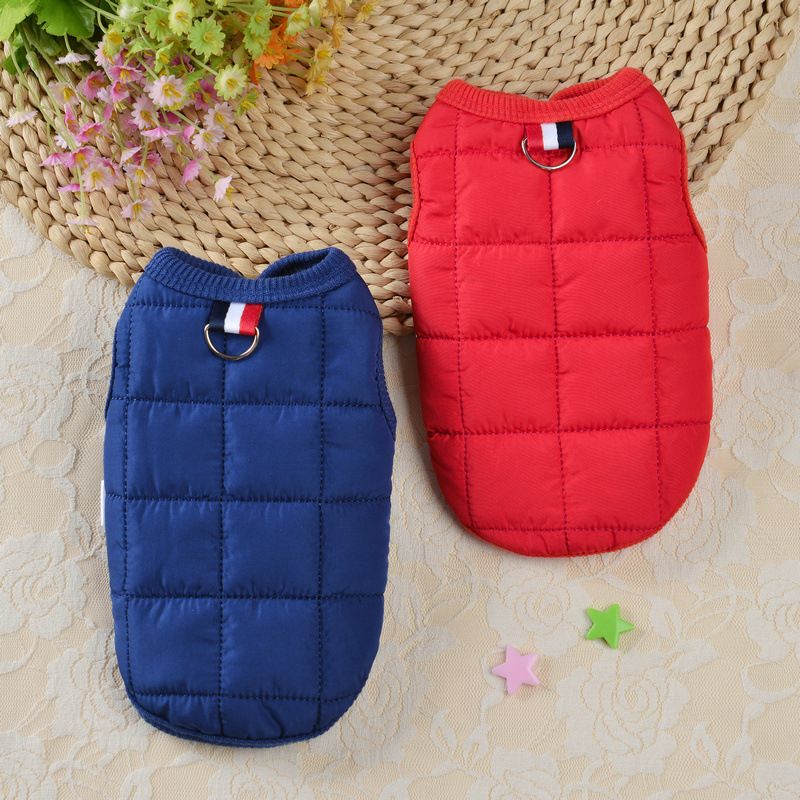 Jaqueta de inverno Pawstrip para cães pequenos da PawParty Store_voghion.com