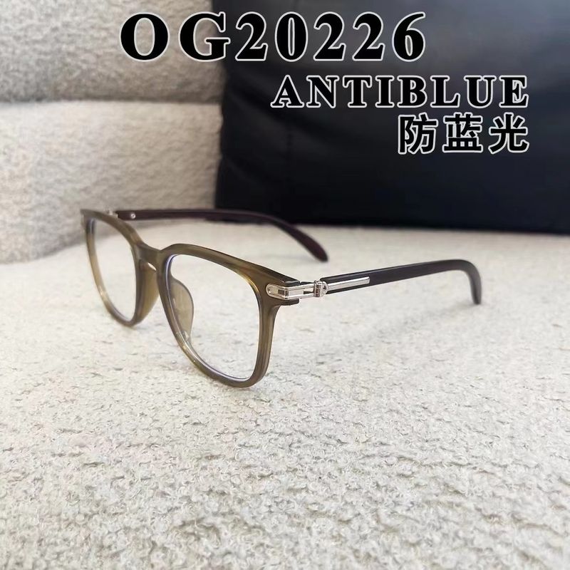 2023 New Anti Blue Lage Squae Men's and Women's Flat Light Compute Phone Eye Potection Glasses Fame Intenet_voghion.com
