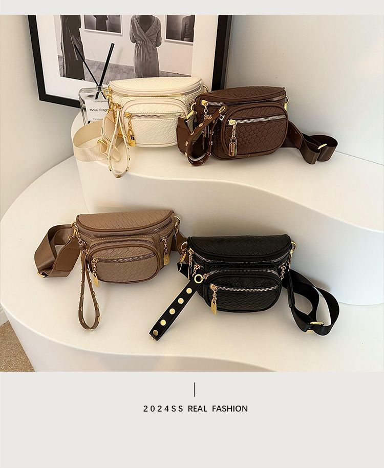 Neue modische und vielseitige gewebte Umhängetasche für Damen, Brusttasche, heißer Verkauf, Freizeittasche_voghion.com