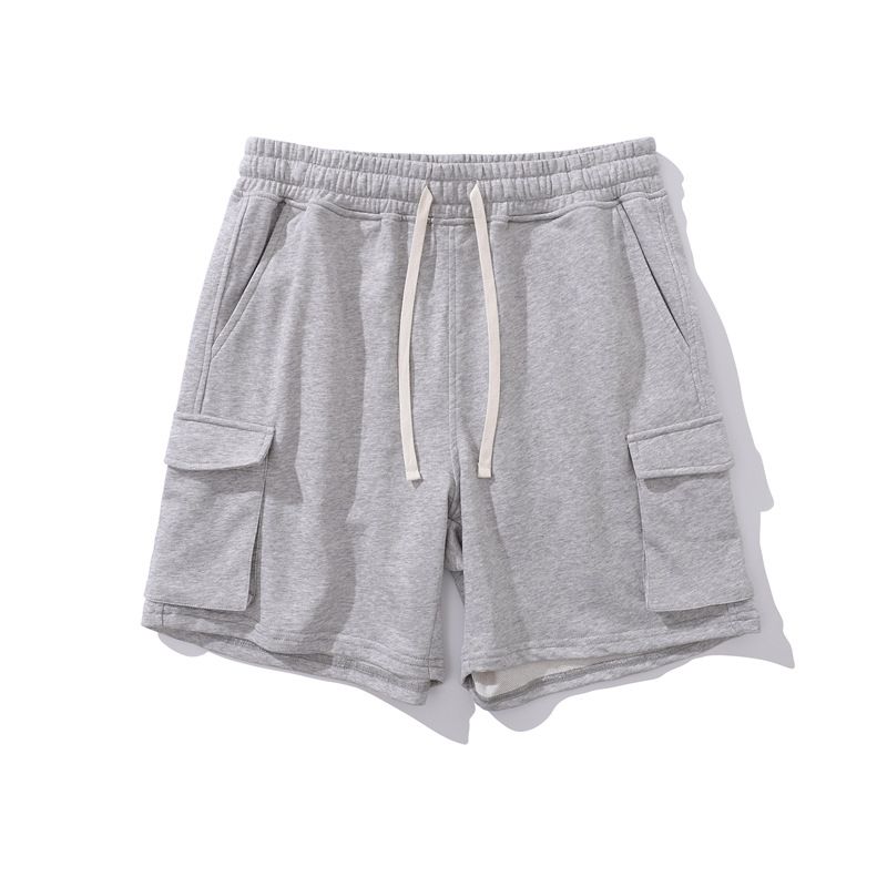 Herrenbekleidung 2025 Herren-Sportshorts, nicht über dem Knie, Viertelhose mit mehreren Taschen, Basketballhose, American Fitness-Laufshorts_voghion.com