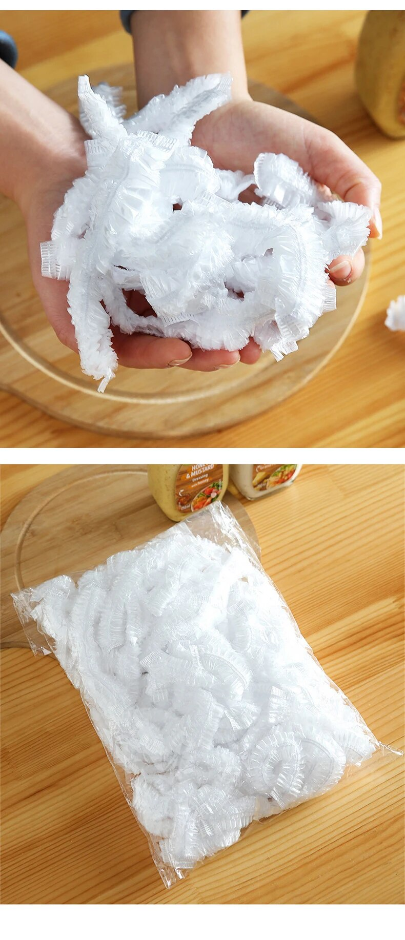 Reusable Disposable Food Cover Plastic Wrap Durable Elastic Food Lids For Bowls Elastic Plate Covers For Kitchen Food Saver Bag_voghion.com