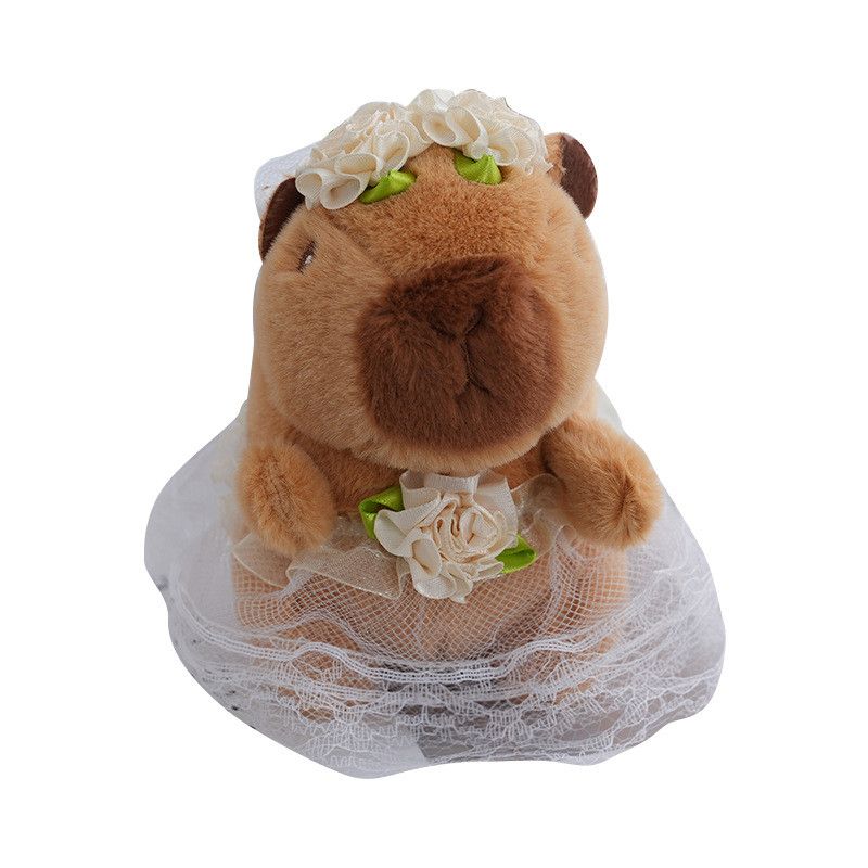 With Plush Keychain Capybara Pp Cotton Filling For Animal And Lovers Collectors_voghion.com