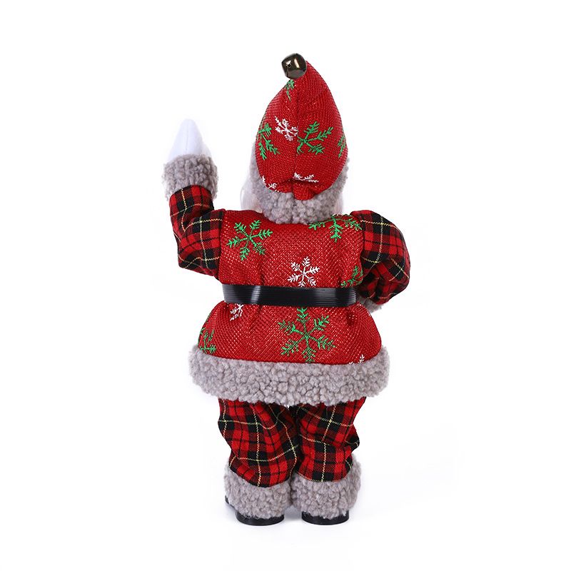Elektrischer animierter Weihnachtsmann und Schneemann mit Kletterperlen – festliches Fensterornament, Kinderspielzeug, Weihnachtsgeschenk_voghion.com