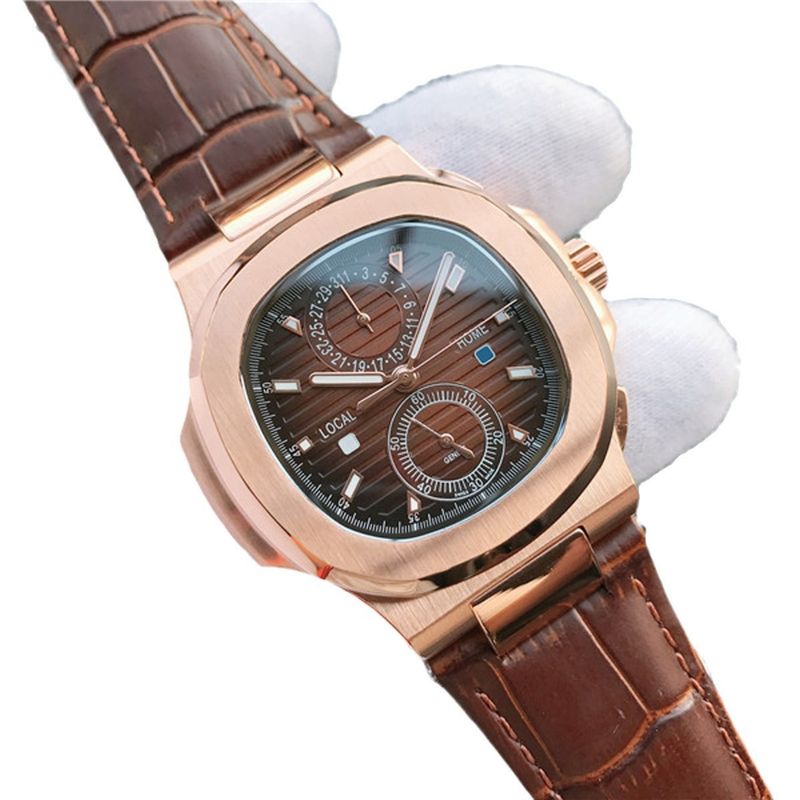 Baida Five-Hand Automatic Mechanical Men's Luxury Design New Watch For Men_voghion.com