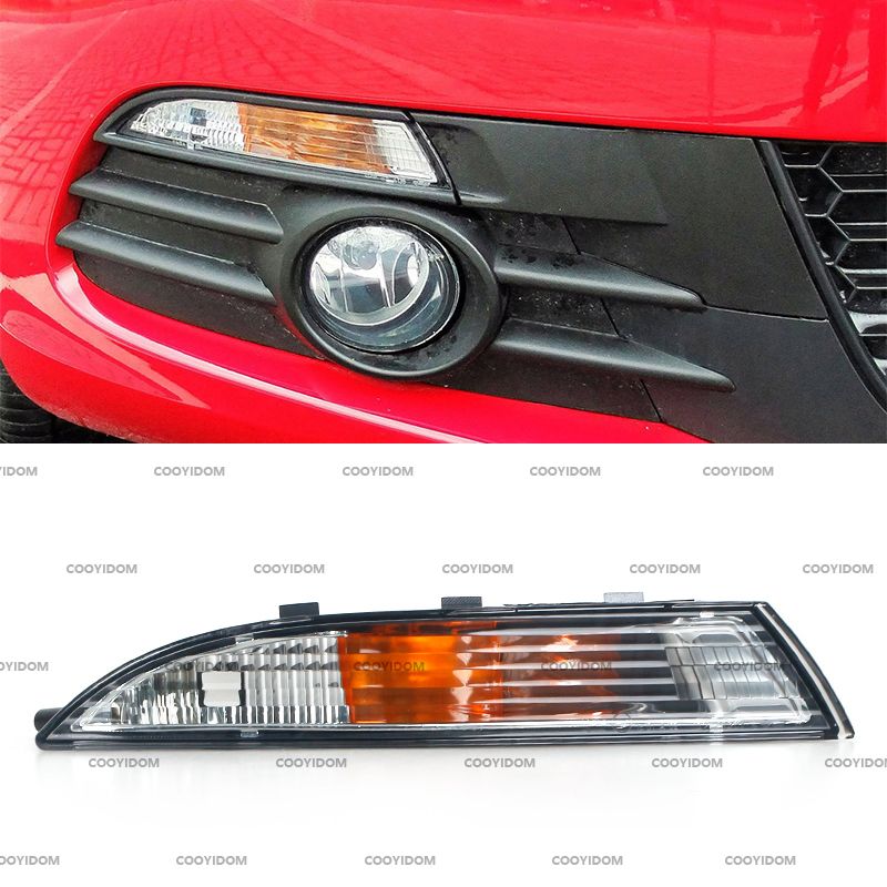 Paraurti anteriore per auto DRL, luce di marcia diurna, luce di direzione per VW Scirocco 2009 2010 2011 2012 2013 2014_voghion.com