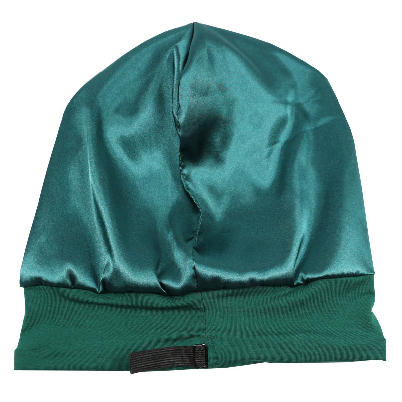 Baotou-Hut für Männer, Pullover-Mütze, Damen-Mütze, Satin-Nachtmütze, verstellbare Seide gefüttert, Lazy Beanie Chemotherapie_voghion.com