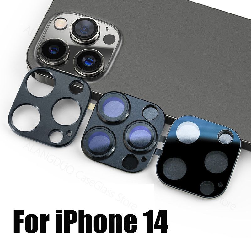Película de vidro protetora de lente de câmera para iPhone 14 Pro Max 14pro, capa protetora de lente para iPhone 14 Pro Max 14max iPhone 14_voghion.com