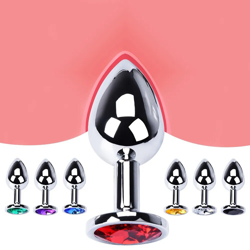 Anaal Plug Seksspeeltjes Mini Ronde Vormige Metalen Roestvrij Gladde Stalen Butt Kleine Staart Vrouwelijke/Mannelijke Dildo Intieme Goederen_voghion.com