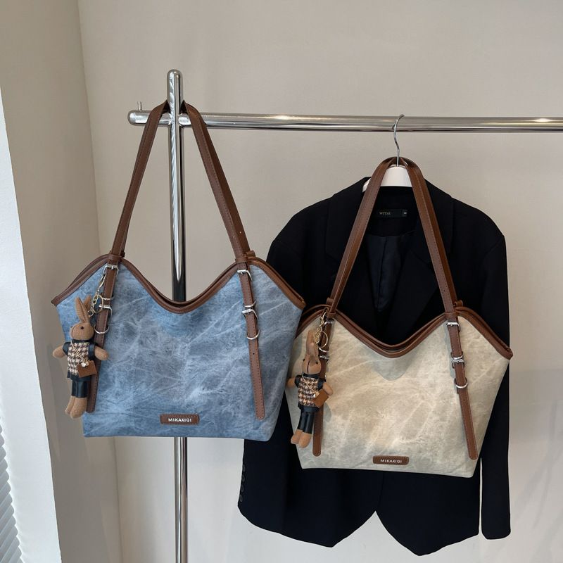 Borsa tote casual alla moda per donna autunno inverno 2024, nuova borsa a tracolla alla moda di grande capacità, di alta qualità, da portare sottobraccio_voghion.com