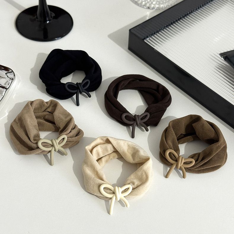 Maschera per il viso gigante in morbida pelle, anello per capelli, corda per la testa, da donna, allargata, elasticizzata, senza cuciture, con cinturino da polso, accessori per capelli_voghion.com