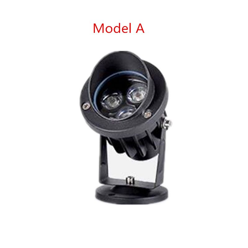 LED-trädgårdsbelysning utomhus 3W-lampor bakgrundsbelysning trädbelysning landskapsspotlights vattentät för uteplats gräsmatta pool gård garage trädgård_voghion.com