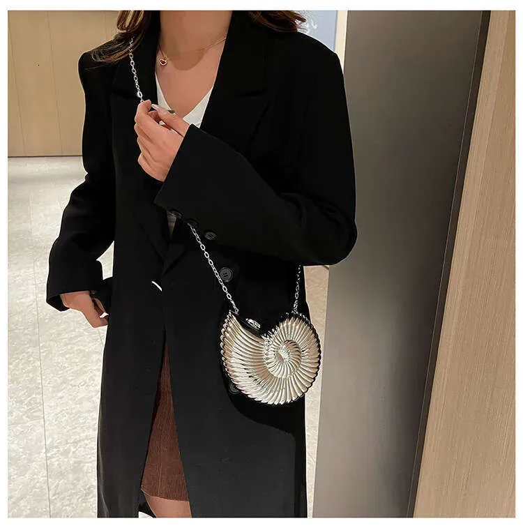 Trendige Muschel-Umhängetasche für Damen – einzigartige Acryl-Tasche_voghion.com