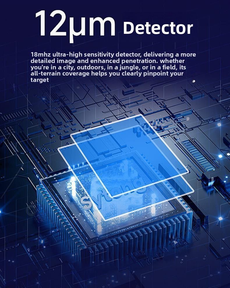Sytong GM06-50 Entfernungsmesser, stoßfest, wasserdicht, Wärmebildgerät, HD-Nachtsichtfernrohr für den Außenbereich_voghion.com
