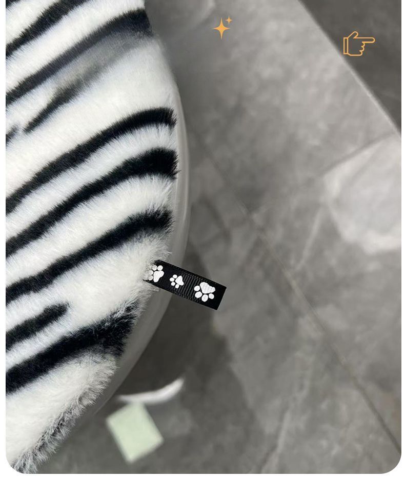 Cuscino per sedile WC universale a forma di zampa d'orso, con adesivo invernale, per quattro stagioni, addensato_voghion.com