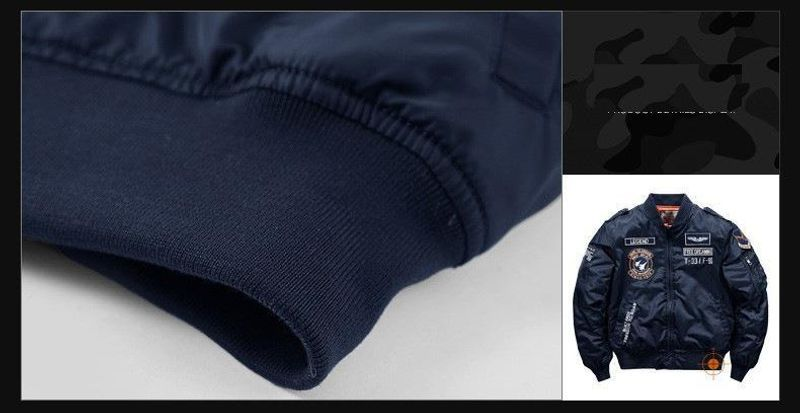 2024 Herren Winter Hip Hop Dicke warme Jacke Militär Motorrad Ma-1 Aviator Pilot Baumwolle Parka Männlich Baseball Bomber_voghion.com