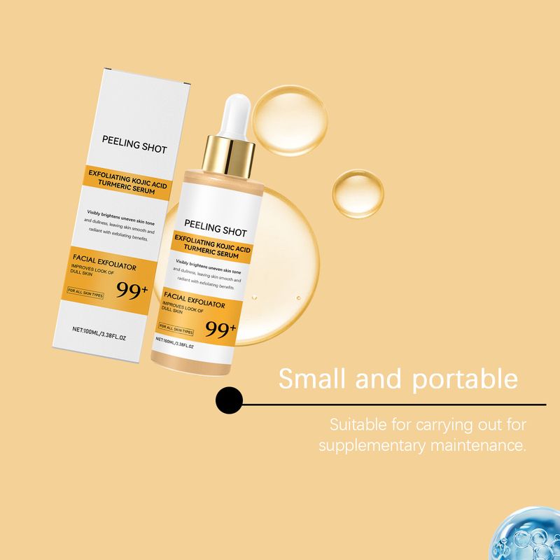 Kojic Acid Turmeric Nourishing Facial Skin Texture Refreshing Non-sticky Tender Smooth Moisturizing Essence_voghion.com