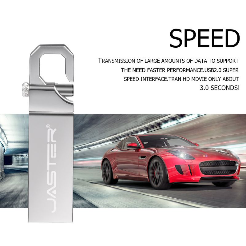 Mountaineering Buckle Metal USB Stick U Disk High Speed Real Capacity USB Stick Portable Working Partner_voghion.com