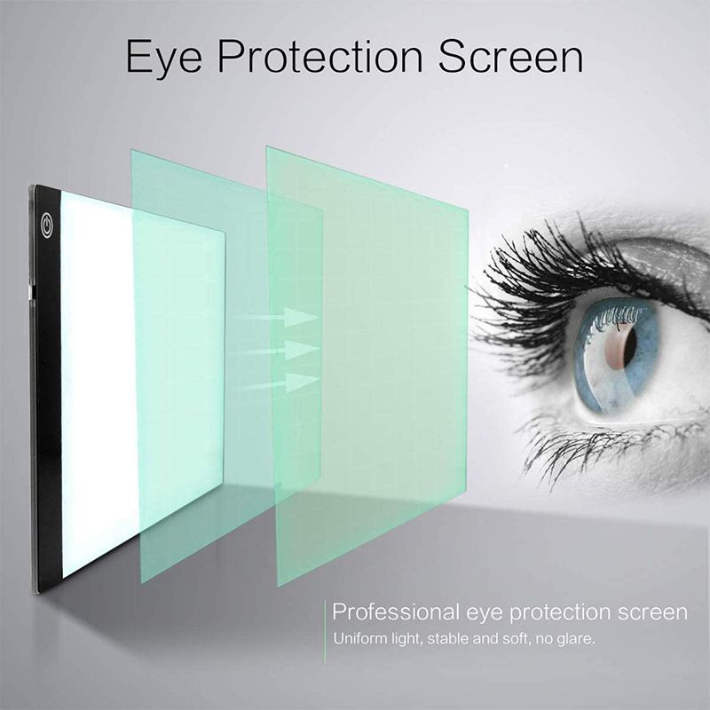 12/12/2022 12/12/2022 12/12/2022 Ultra Thin Drawing Digital Graphics Pad USB LED Light Pad Drawing Tablet Electronic Art Painting_voghion.com