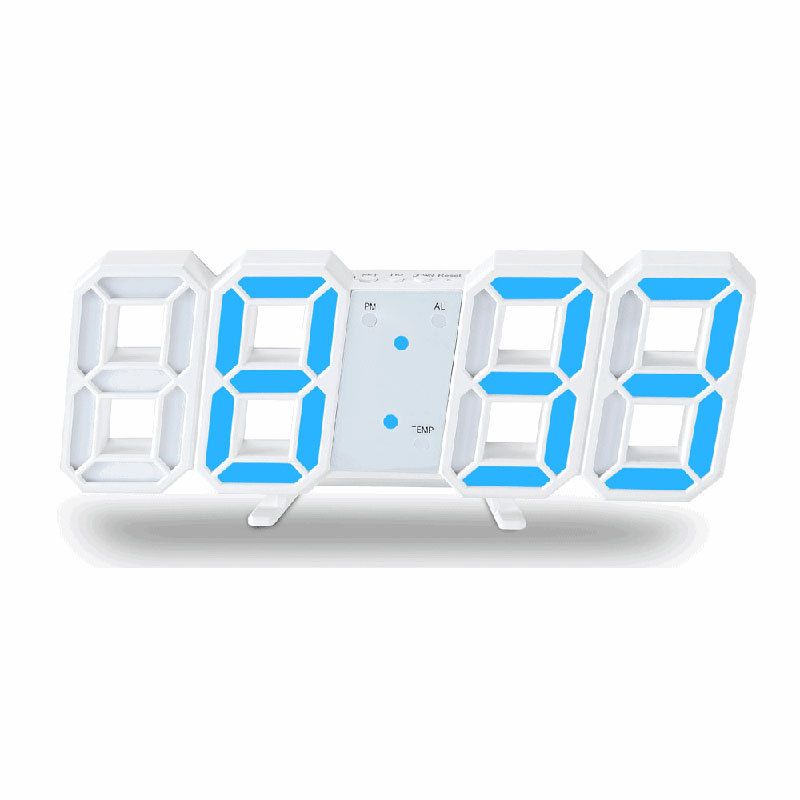 Factory Direct Sales 3D Digital Alarm Clock with Multiple Functions_voghion.com