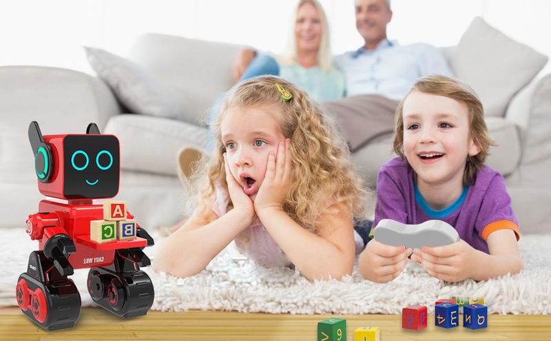okk Toy Kids, RC Kit Touch And Sound Control Robotics Intelligent Programmable Smart Robot With_voghion.com