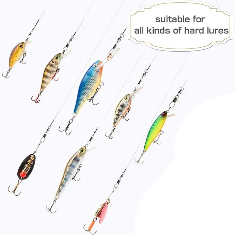 Fishing Tools 100pcs/box Figure Eight Ring Fishing Connector Swivels Interlocking Pin Bearing Rolling Rotating Buckle Rotating Eight_voghion.com