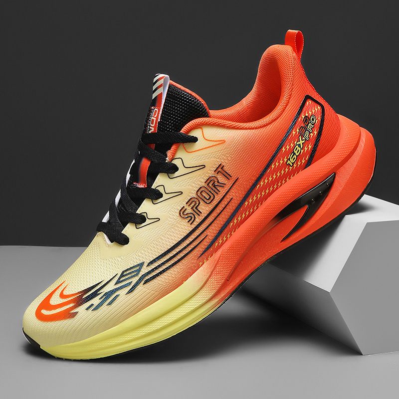 cushioning Rebound Running Shoes Men's Non-slip, Wear-resistant, Breathable And Comfortable Sports Shoes Men's Shoes_voghion.com