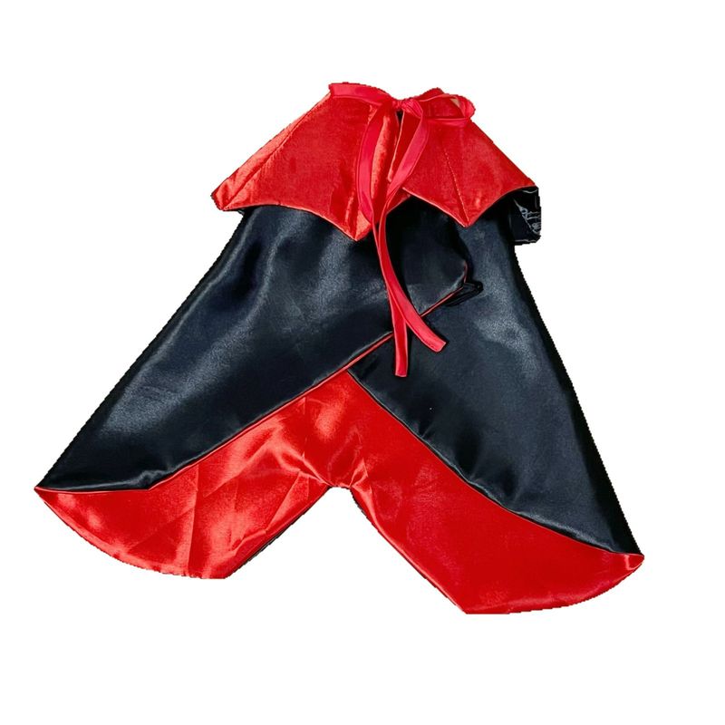 Capa ajustable sin restricciones para disfrazarse de Halloween para gatos y perros pequeños_voghion.com