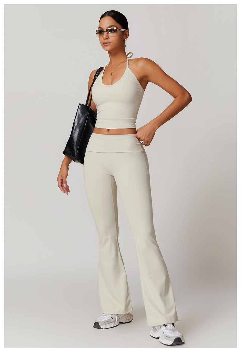 Damen-Yoga-Sport-BH mit integrierten Polstern, verstellbarem, überkreuztem Rückengurt, atmungsaktivem, schnell trocknendem Workout-Tanktop für Fitness_voghion.com