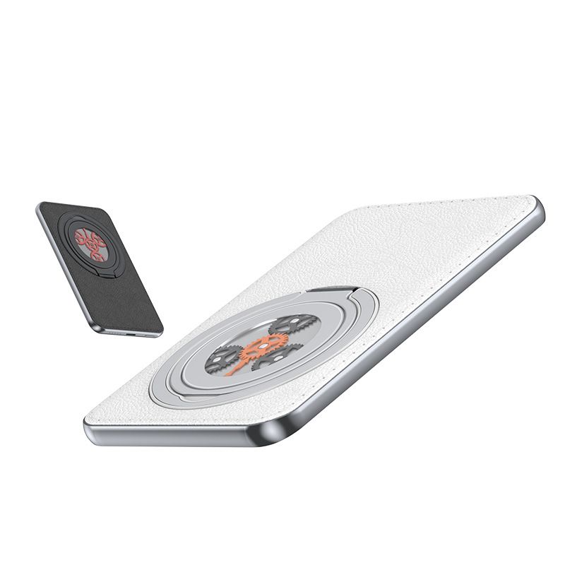 3C-zertifizierte, ultradünne magnetische kabellose Bank aus Aluminiumlegierung mit drehbarem Ständer, Stressabbau, Schnellladefunktion, anpassbarer Haltbarkeitsverbesserung_voghion.com