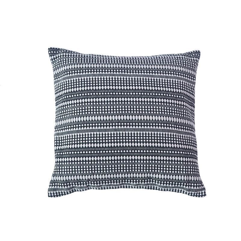 Funda de cojín de estilo étnico tejida en mezcla de lino, funda de almohada decorativa bohemia para sofá, casa de familia, hotel, decoración bohemia._voghion.com