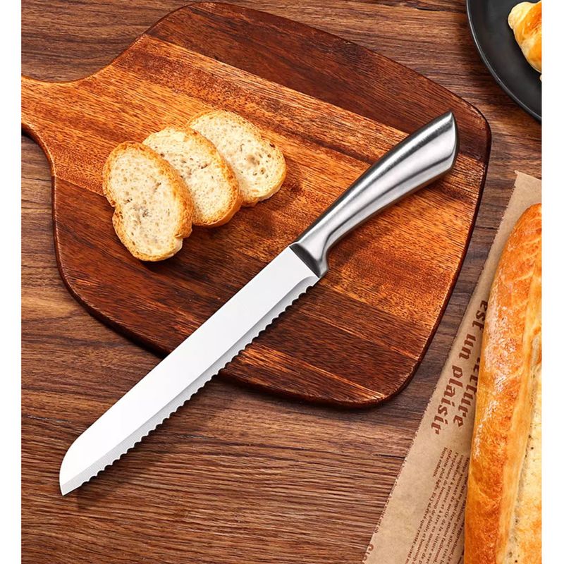 Tagliapasta per panini in acciaio inossidabile, affettatrice per torte, tagliapasta antigoccia per bagel e toast, con coprilama_voghion.com